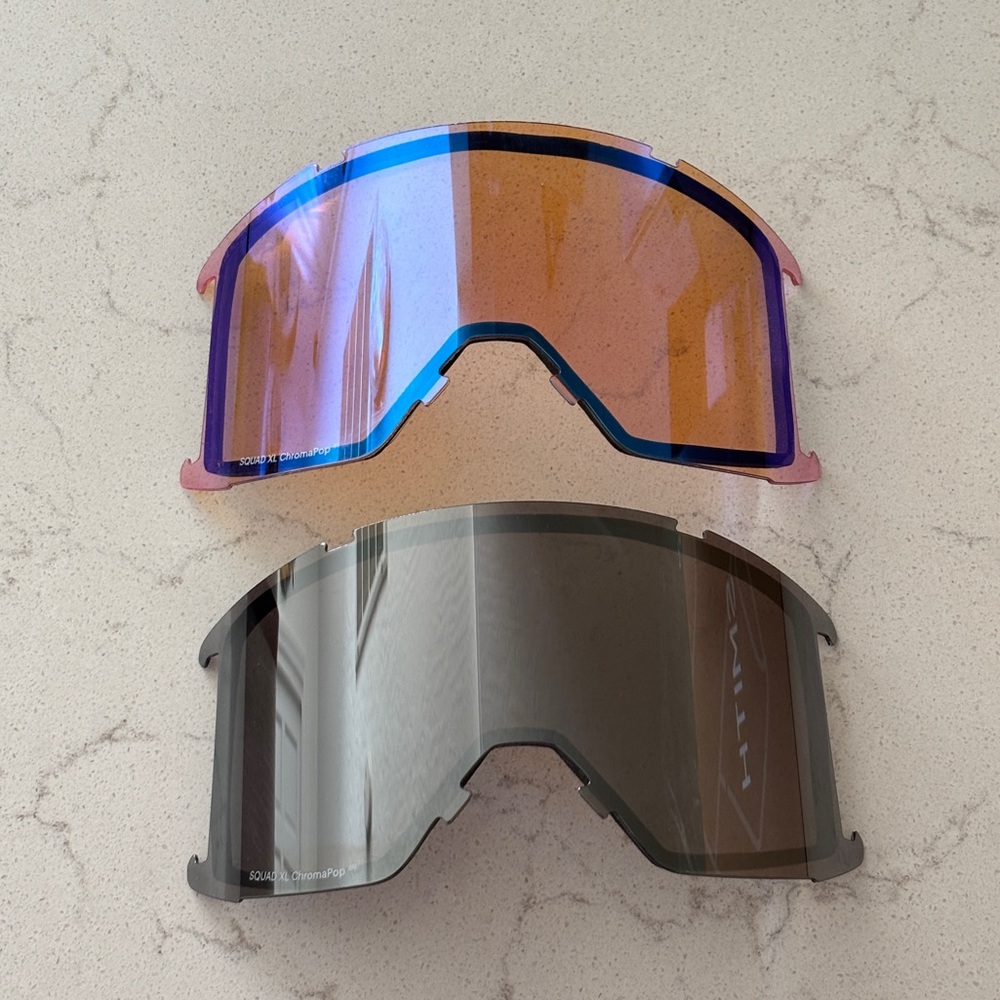 Smith Squad XL Snow Goggle ChromaPop Lens Set